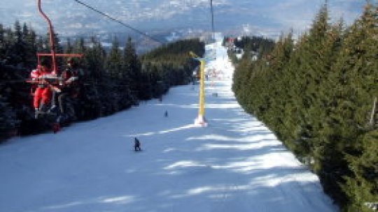Vreme bună pentru sporturile de iarnă