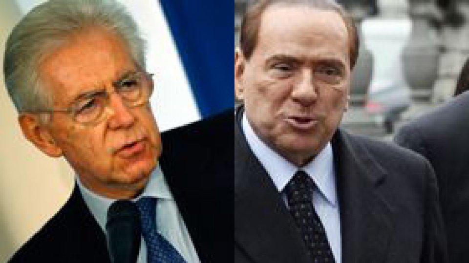 Mario Monti şi Silvio Berlusconi, lupta orgoliilor în 2013