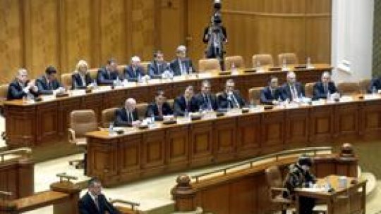 Ungureanu’s cabinet has received  the vote for investiture