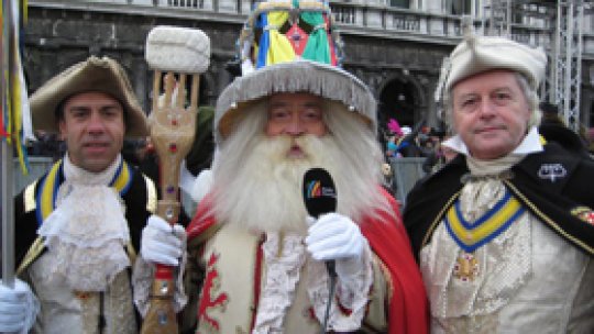 Carnavalul de la Veneţia, afectat de criză şi ger