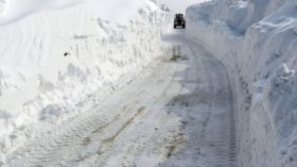 Cod galben de ninsori şi viscol în vestul şi centrul ţării