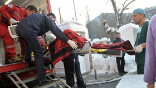 Ten people injured in the explosion in Sighet