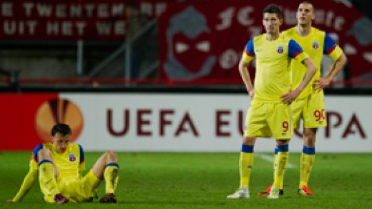 Steaua părăseşte Liga Europa