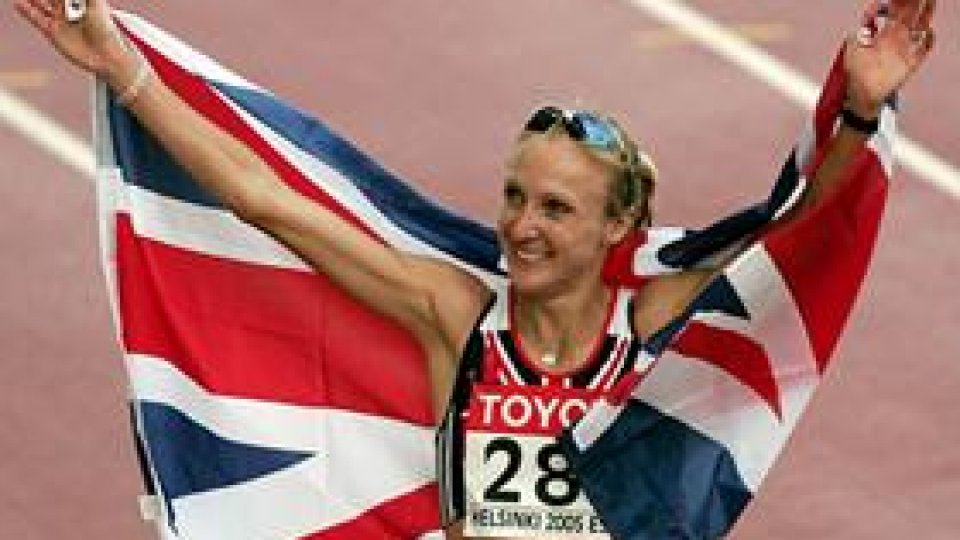 Maratonista britanică Paula Radcliffe