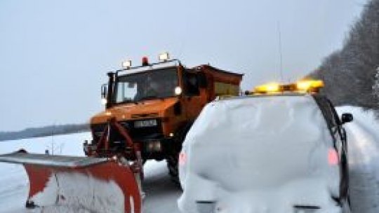 Drumurile naţionale din şapte judeţe, închise(UPDATE)