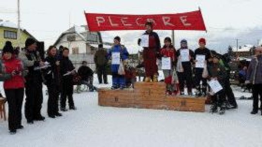 Jocuri de iarnă la Poiana Stampei