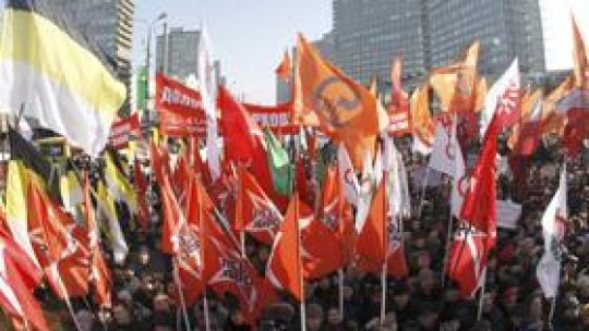 Noi proteste anti-Putin la Moscova