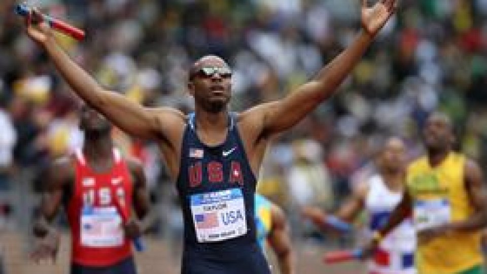 Atletul american Angelo Taylor