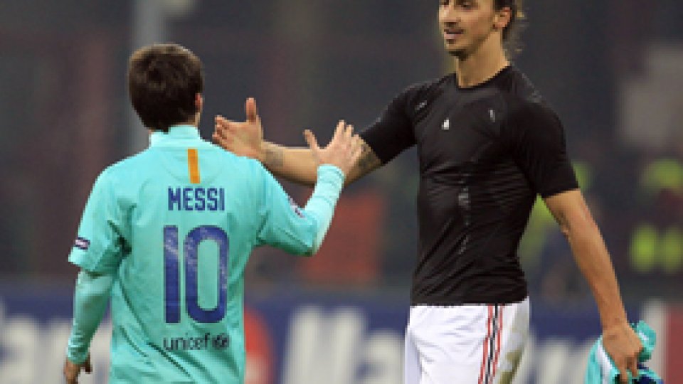 AC Milan-Barcelona, şocul sferturilor Ligii Campionilor