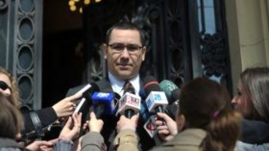 Victor Ponta neagă că i s-ar fi propus funcţia de premier