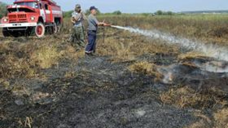 36 de incendii, în ultimele 24 de ore, în Caraş-Severin