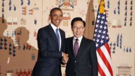 SUA şi Coreea de Sud, "unite în privinţa Coreei de Nord"