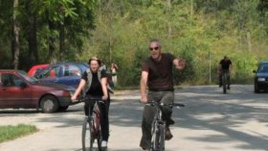 Cu bicicleta prin Parcul natural Lunca Mureşului
