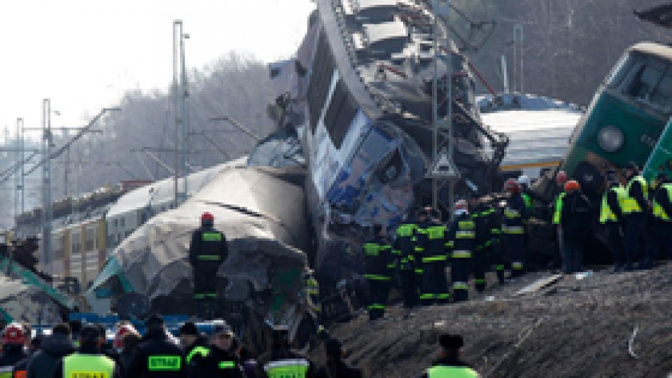 Accident feroviar grav în Polonia
