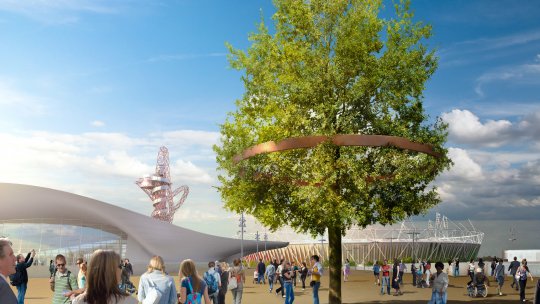 Copacii din Parcul Olimpic vor deveni opere de artă