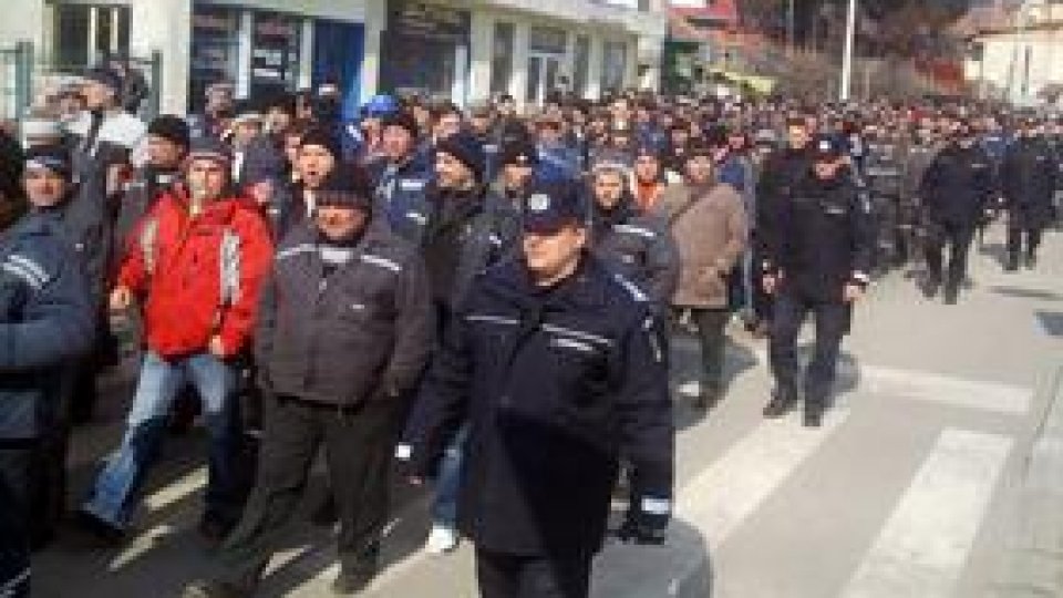 Minerii aşteaptă rezultatul negocierilor