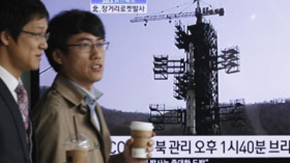 Coreea de Nord a lansat, fără succes, o rachetă
