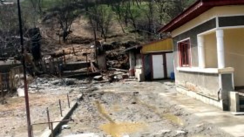 Alunecări de teren în Prahova