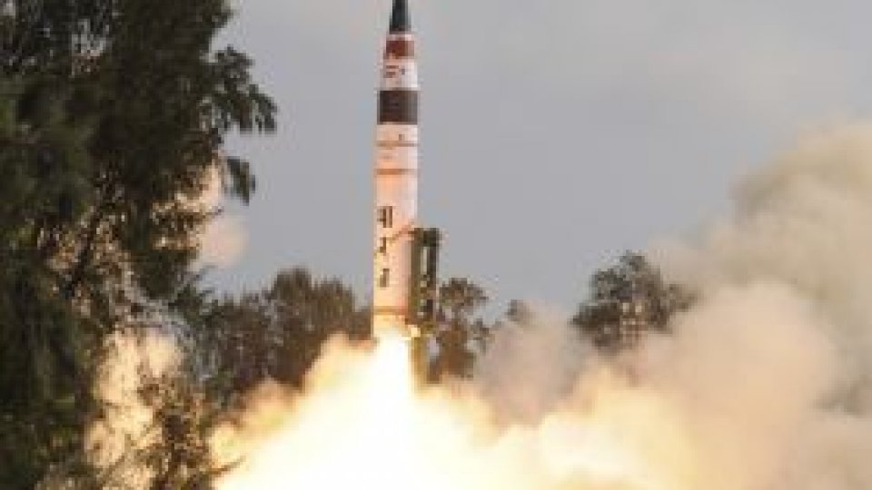 India a testat cu succes o rachetă intercontinentală