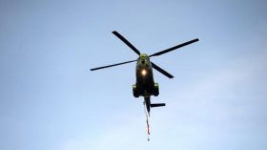 Un elicopter civil s-a prăbuşit în judeţul Tulcea
