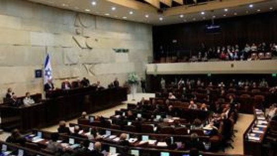 Parlamentul israelian, în pericol de a fi dizolvat