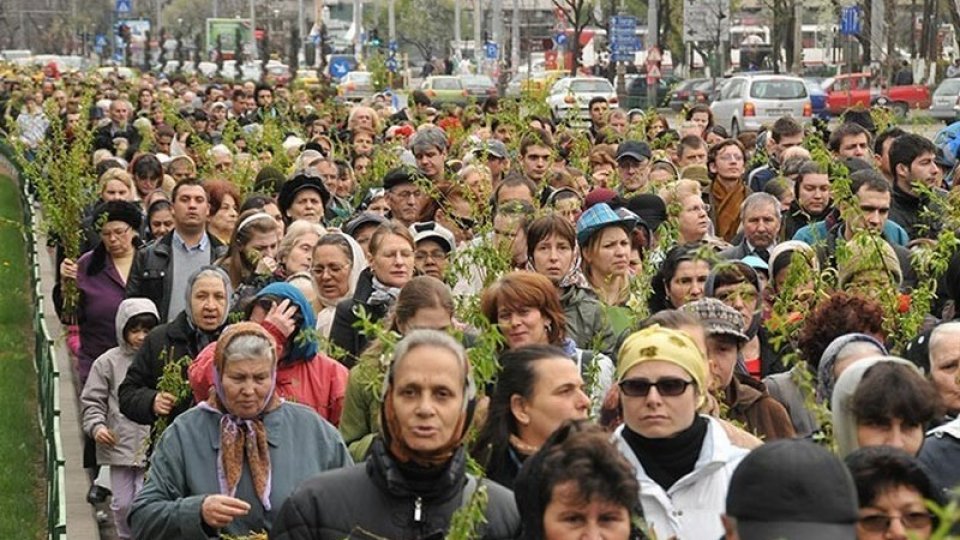 Creştinii ortodocşi sărbătoresc Floriile