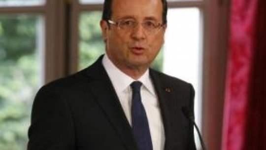 François Hollande face apel la solidaritate