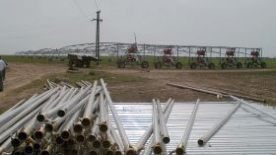 Sisteme de irigaţii "finanţate de UE"