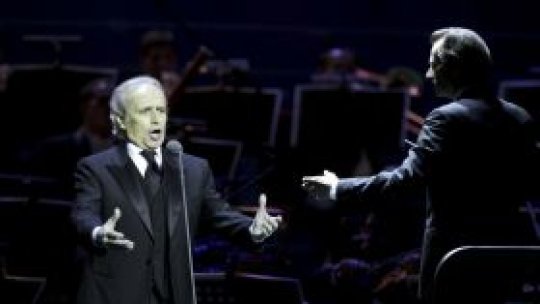 Tenorul José Carreras revine în faţa publicului bucureştean