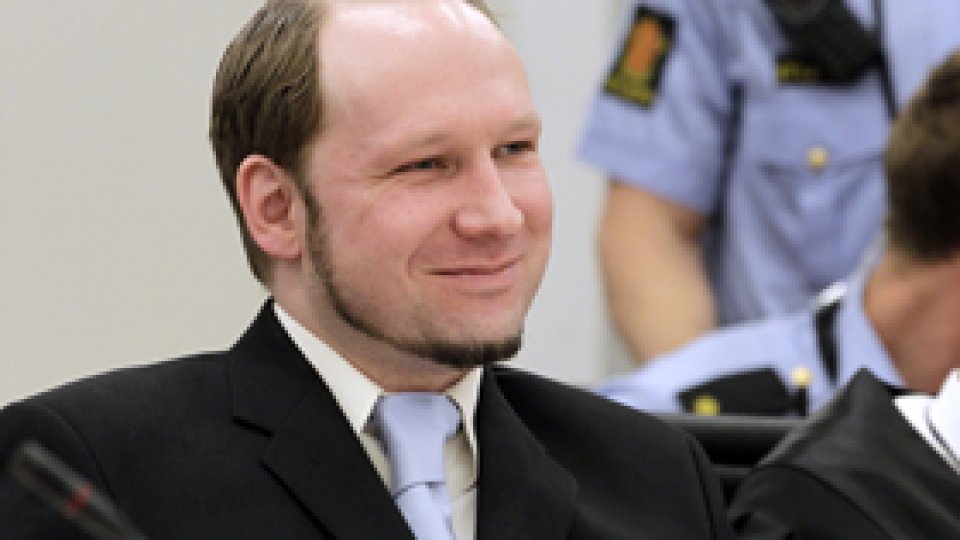 Anders Breivik aşteaptă pronunţarea sentinţei
