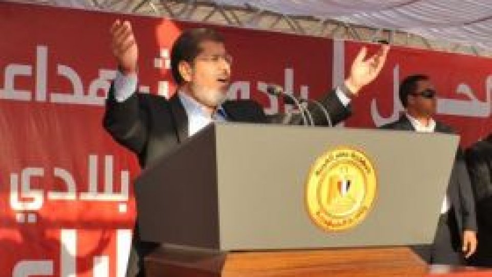 Islamistul Mohamed Morsi, învestit preşedinte al Egiptului