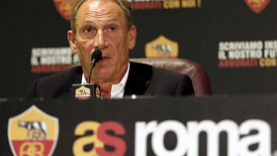 Zdenek Zeman, noul antrenor al echipei AS Roma