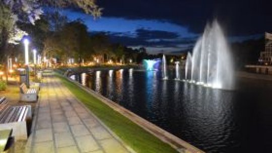 La Arad a fost inaugurată o fântână muzicală