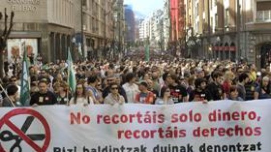 Sindicatele din Spania pregătesc manifestaţii de amploare