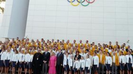 Presentation of Romanian delegation to the Olympics 2012