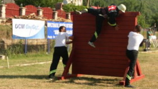 Pompierii se întrec la Suceava