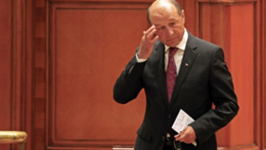 Referendum pe 29 iulie după suspendarea preşedintelui Băsescu