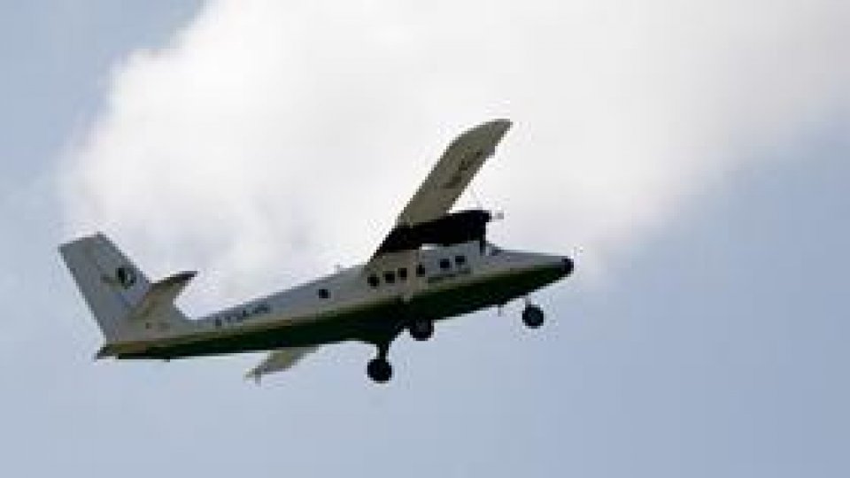 Small plane, collapsed at Costinesti
