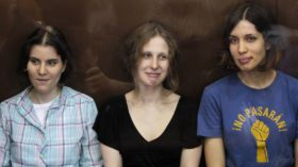 Membre ale Pussy Riot, găsite "vinovate de huliganism"