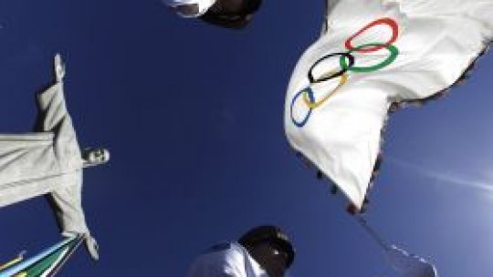 Drapelul olimpic a fost arborat pe Corcovado