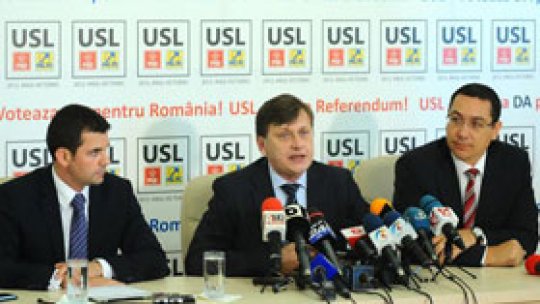 Reacţii politice după decizia CCR privind referendumul