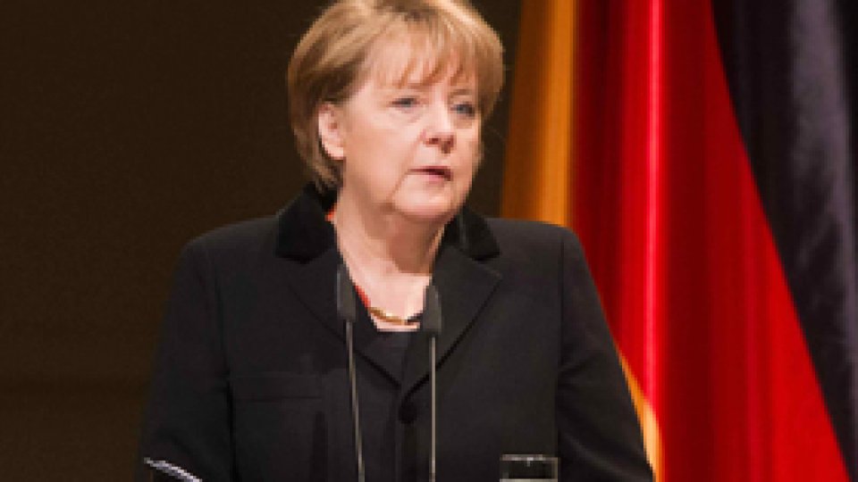 Angela Merkel "susţine Republica Moldova în reformele europene"