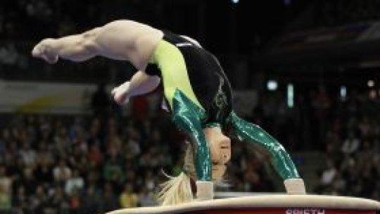 Gimnasta Sandra Izbaşa, aur la sărituri