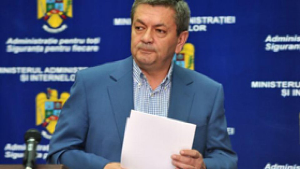 Ministrul de interne, Ioan Rus, şi-a anunţat demisia