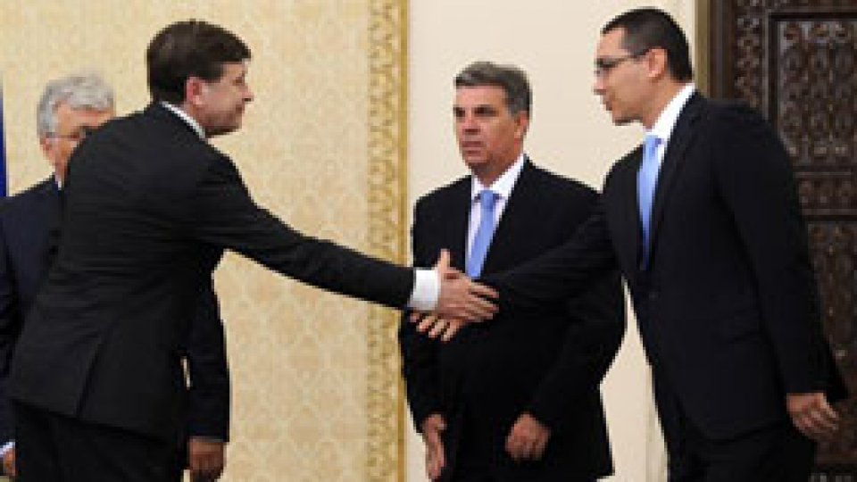 Premierul Victor Ponta, interimar la justiţie