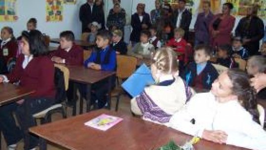 Şcoala din Ibăneşti, reconstruită cu ajutorul SRR