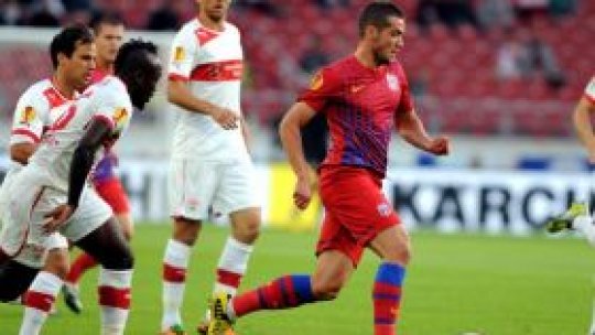 Steaua a terminat la egalitate cu formaţia germană VfB Stuttgart