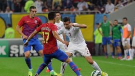 Steaua Bucureşti, câştigătoarea derbyului cu Rapid