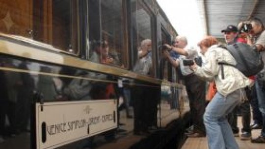 Trenul Orient Express a sosit în România