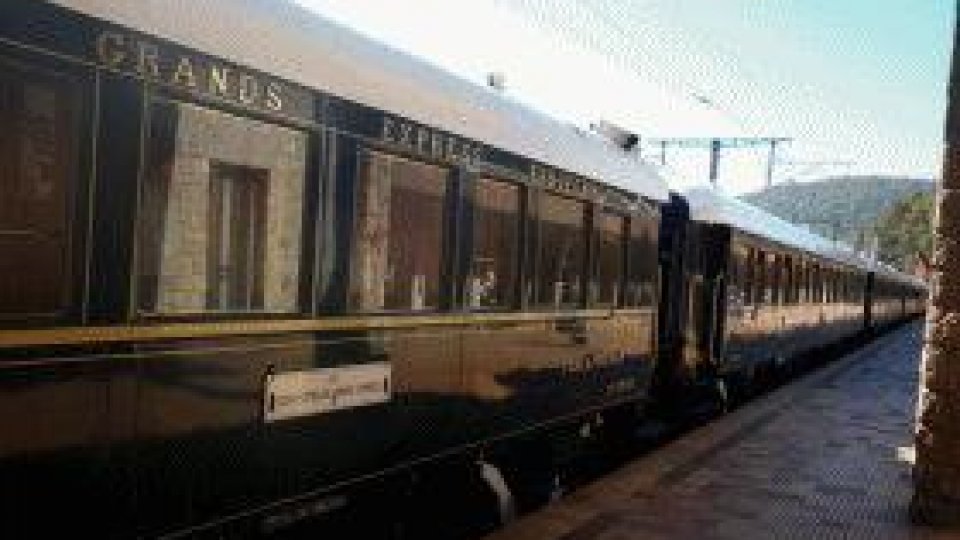 Orient Express, în Gara Regală din Sinaia